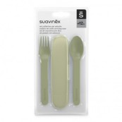 Suavinex - Set PortaPosate - Go Natural - Colore: Verde