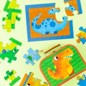 Crocodile Creek - Il mio primo Puzzle in valigetta - Crocodile Creek: Dinosaurs