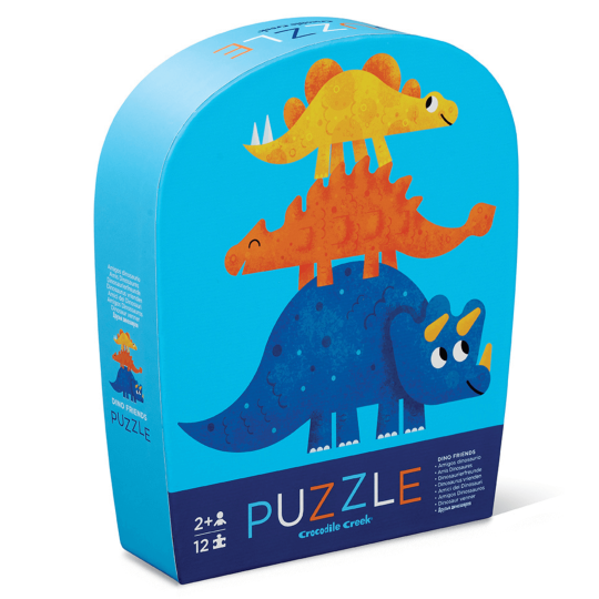 Crocodile Creek - Mini Puzzle 12 pezzi - con scatola