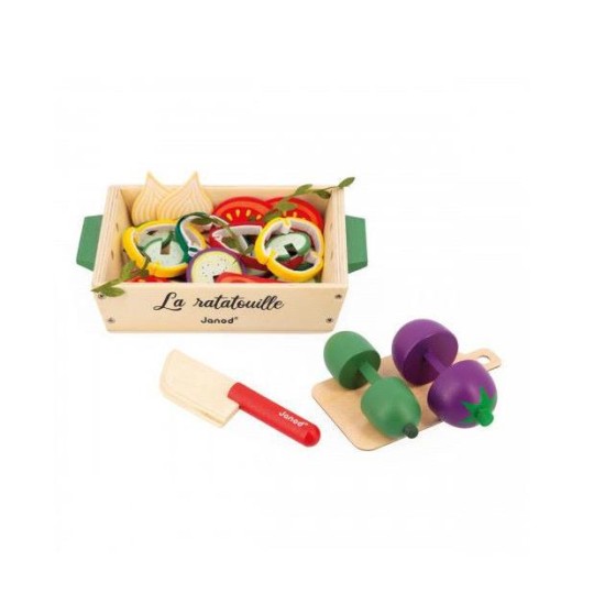 Janod - Set per taglio verdure - Da 3 anni