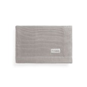 Nannafrufrù - Coperta 100x80cm - 50% Bamboo e 50% Cotone - Colore: Grigio