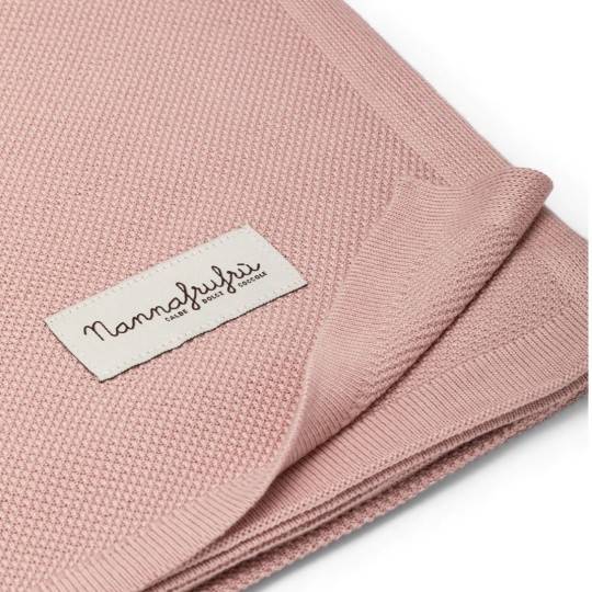 Nannafrufrù - Coperta 100x80cm - 50% Bamboo e 50% Cotone. Acquista ora sul  nostro e-shop! - Colore: Rosa Antico