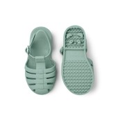 Liewood - Sandali da mare da bagno con cinturino - Bre Sandals - Flessibile e resistente - Taglia Scarpe: 19, Colore Liewood: Peppermint