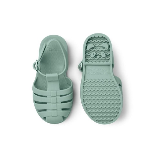 Liewood - Sandali da mare da bagno con cinturino - Bre Sandals - Flessibile e resistente - Taglia Scarpe: 26, Colore Liewood: Peppermint