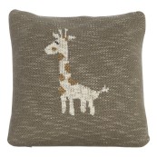 Quax - Cuscino decorativo da cameretta - 30x30cm. Acquista ora sul nostro e-shop! - Versioni Quax: Giraffa