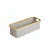 Quax - Cestino portaoggetti XL Grigio - 24x60x18 cm