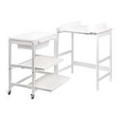 Quax - Mobile fasciatoio con vaschetta - 82x55x91 cm - Versioni Quax: White