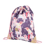 Pick e Pack - Sacca per la scuola e sport - Versioni Pick e Pack: Unicorn Birds