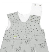 Baby Nest - Sacco Nanna PrimaClima Tog 2.5 (90cm) - Colori Baby Nest: Giraffe Urban Grey