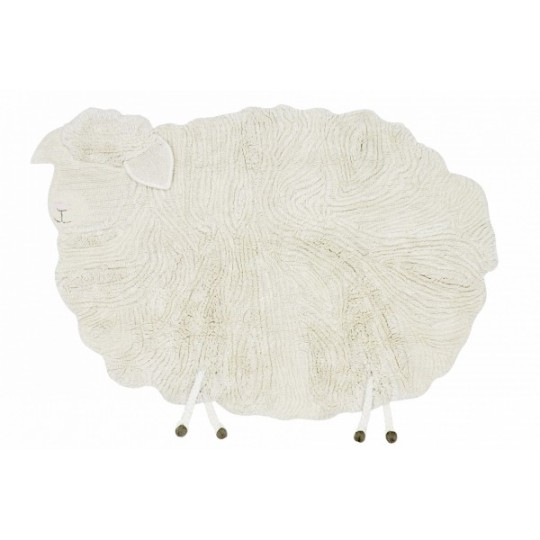 Lorena Canals - Tappeto in lana Pink Nose Sheep - 120x170cm