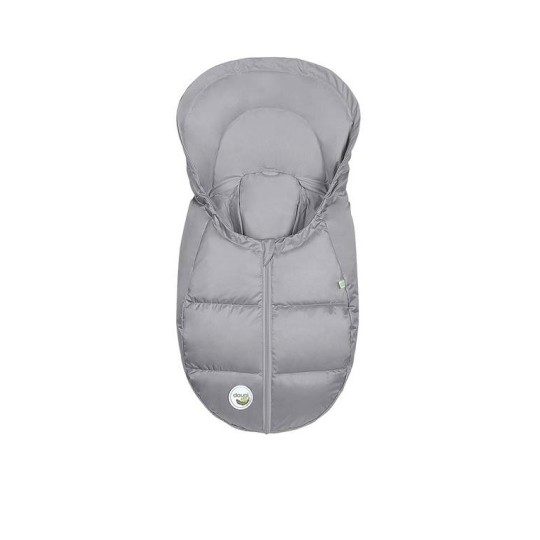 Baby Nest - Sacco per ovetto Mucki Dauni - Colori Baby Nest: Silver