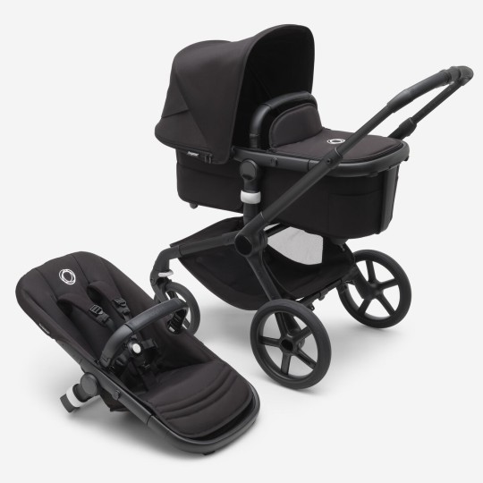 Bugaboo - Passeggino trio Fox5 con ovetto e base rotante