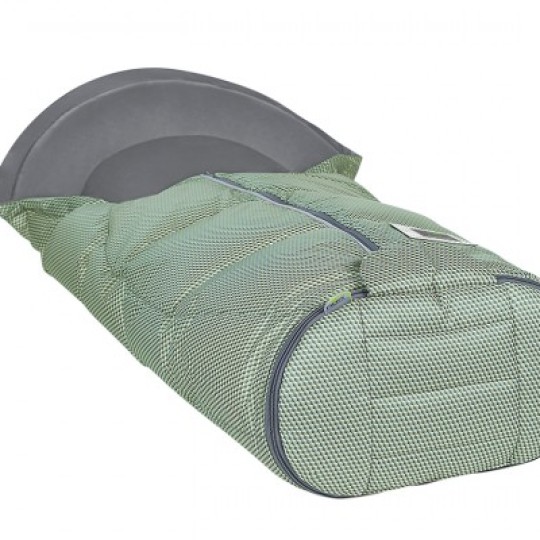 Baby Nest - Sacco per passeggino Mucki Donny Fashion - Colori Baby Nest: Green Hill