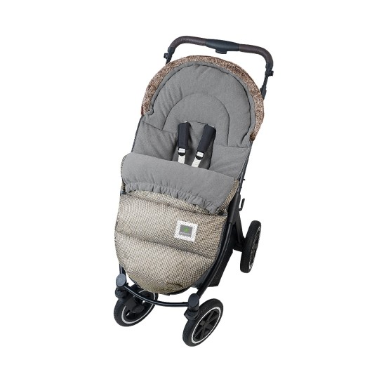 Baby Nest - Sacco passeggino Mucki Luca - Colori Baby Nest: Sand Grey