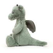 Jellycat - Peluche morbido Drago timido - Taglie Jellycat: M