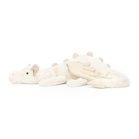 Jellycat - Peluche Drago Bianco - Taglie Jellycat: L