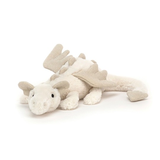 Jellycat - Peluche Drago Bianco - Taglie Jellycat: S