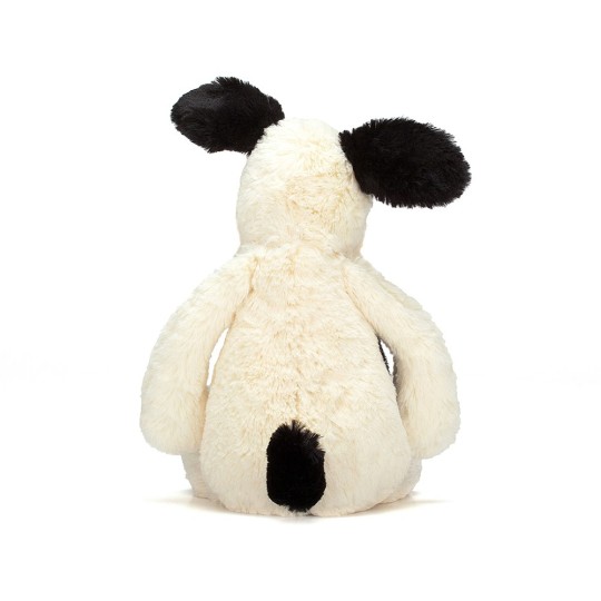 Jellycat - Peluche morbido Cane Bianco e nero