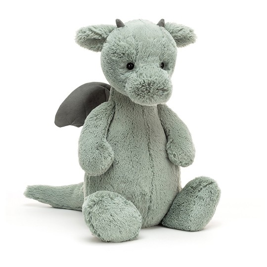 Jellycat - Peluche morbido Drago timido - Taglie Jellycat: L