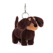 Jellycat - Portachiavi morbido in peluche - Versioni Jellycat: Sausage Dog