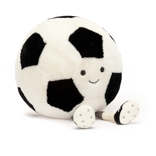 Jellycat - Peluche morbido palla da calcio