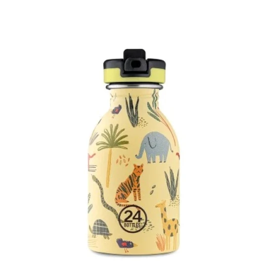 24Bottles - Bottiglia Urban Kids 250ml - Colori 24Bottles: Jungle Friends