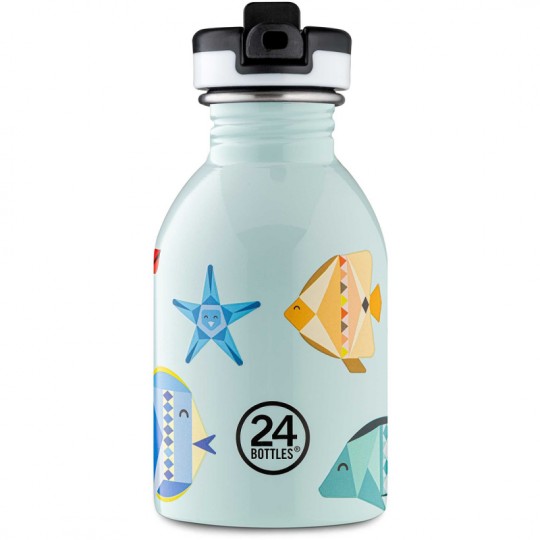 24Bottles - Bottiglia Urban Kids 250ml - Colori 24Bottles: Sea Friends