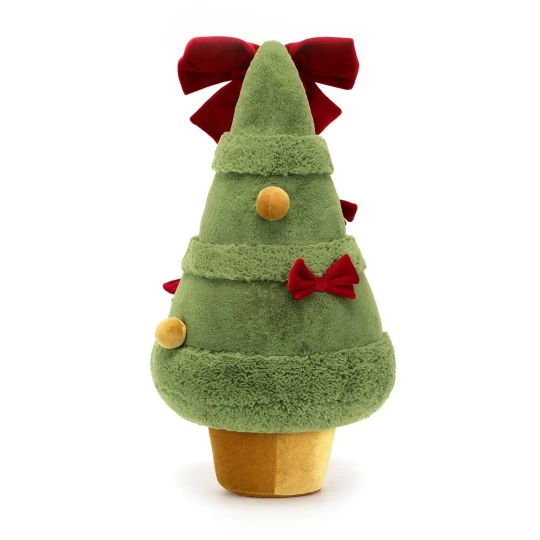 Jellycat - Peluche morbido Albero di Natale addobbato