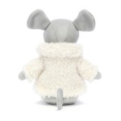 Jellycat - Peluche morbido Bunny con cappotto - Versioni Jellycat: Mouse