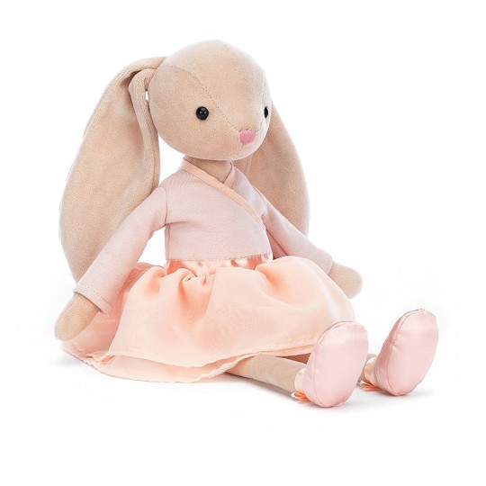 Jellycat - Peluche morbido Coniglio Lila la ballerina