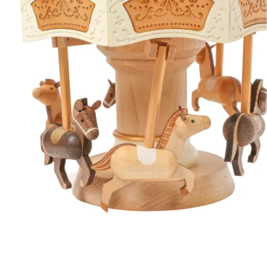 Wooderful Life - Carillon in legno Giostra dei cavalli. Acquista ora sul  nostro E-Shop!