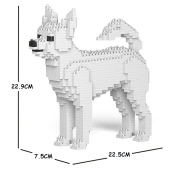 Jecka - Puzzle 3D Chihuahua bianco