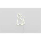 Ginga - Neon con luce a LED - Facile da appendere - Versioni Ginga: Kitty