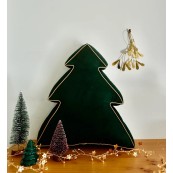 Betty's Home - Cuscino decorativo Albero di Natale - in velluto