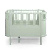 Sebra - Lettino evolutivo Baby e Junior- Juno - Dal 1942 - Varianti Sebra: Mist Green