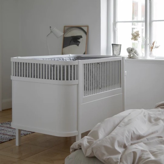 Sebra - Lettino evolutivo Baby e Junior- Juno - Dal 1942 - Varianti Sebra: Classic White