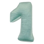 Betty's Home - Cuscino decorativo Numeri - 1 - Colore: Menta