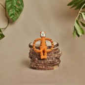 Matchstick Monkey - Massaggiagengive Teddy la tigre in silicone