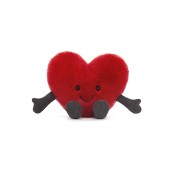 Jellycat - Peluche morbido Cuore rosso - Taglie Jellycat: L