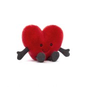 Jellycat - Peluche morbido Cuore rosso