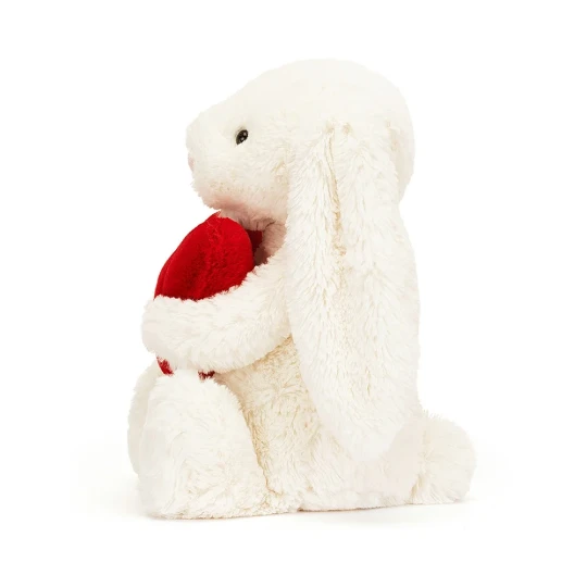 Jellycat - Peluche morbido Coniglio innamorato