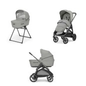 Inglesina - Duo Aptica System Quattro con telaio - Colore Inglesina: Satin Grey