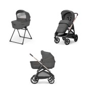 Inglesina - Duo Aptica System Quattro con telaio - Colore Inglesina: Velvet Grey