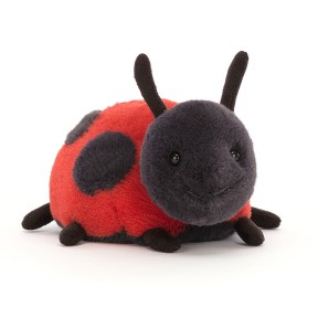 Jellycat - Peluche morbido Coccinella Layla