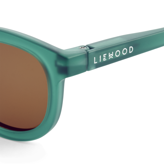 Liewood - Occhiali da sole Ruben 0-3anni - Categoria 3 con vetro protetto UV400 - Colore Liewood: Garden Green