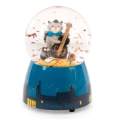 Moulin Roty - Palla di neve musicale Gatto musicista - Carillon