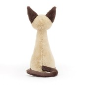 Jellycat - Peluche morbido Gatto siamese Iris