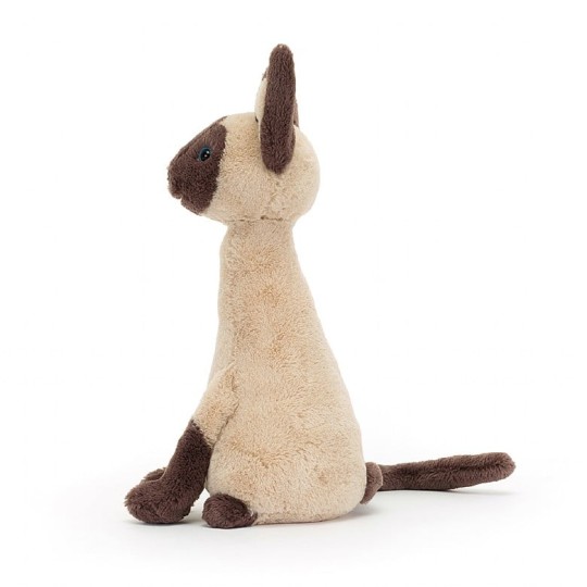 Jellycat - Peluche morbido Gatto siamese Iris