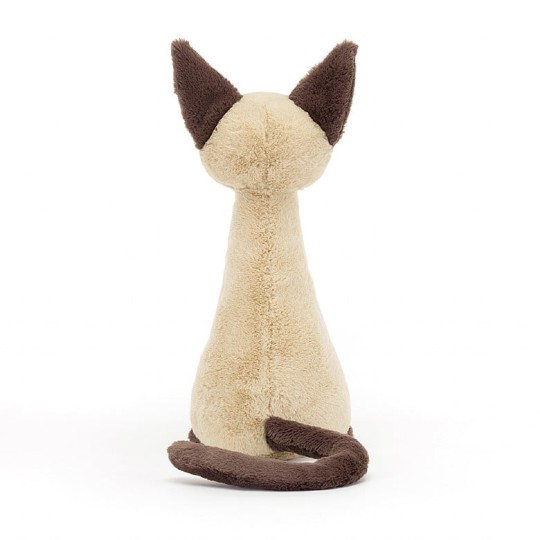 Jellycat - Peluche morbido Gatto siamese Iris