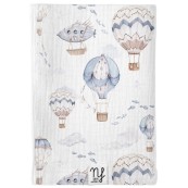 Nannafrufrù - Mussola 90x65cm - 100% Bamboo - Colore Nannafrufrù: Fly